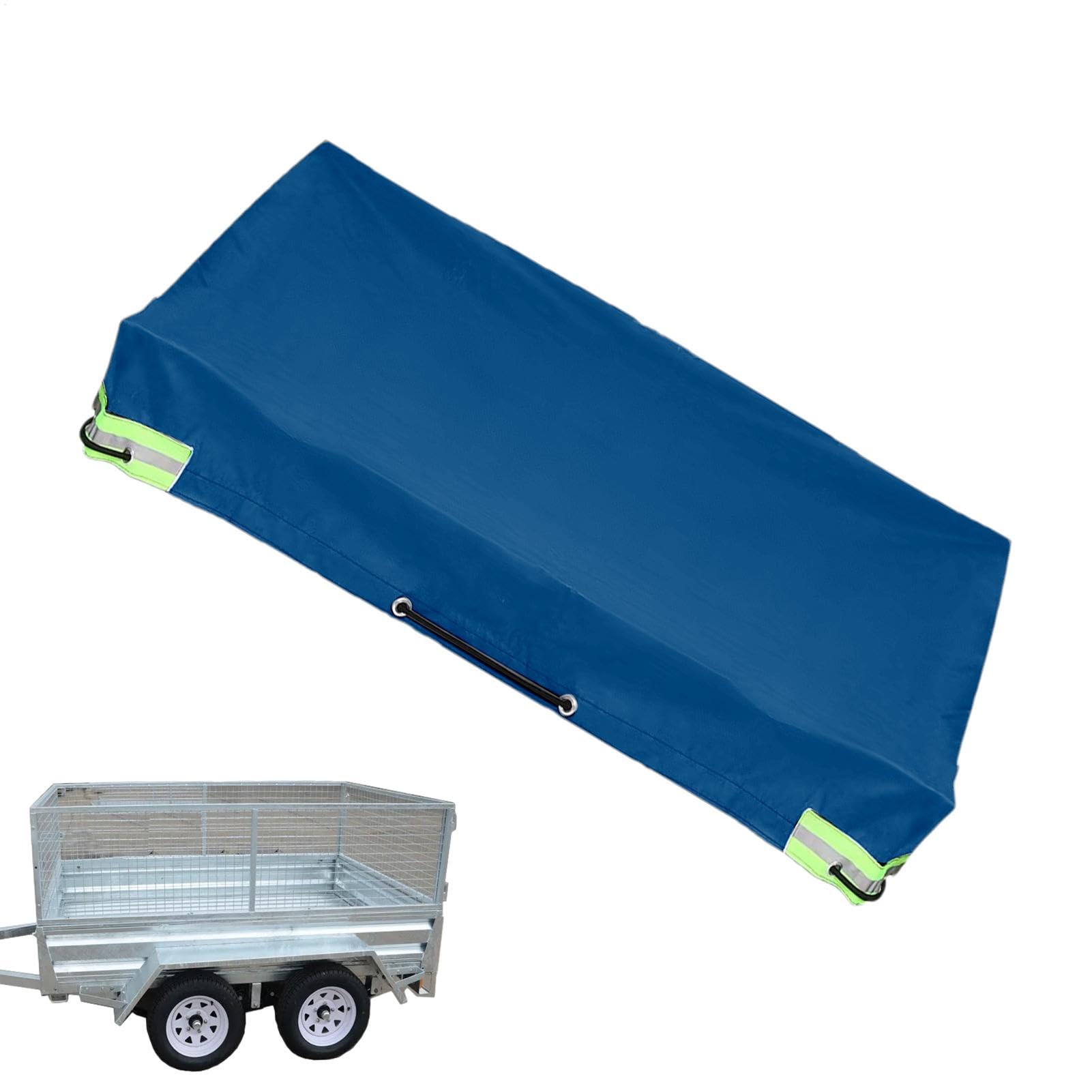 Anhängerabdeckung | RV Camping Tarpaulin | UV Protection Frost-resistenter Fahranhängungsanhänger Campingabdeckung für andere Fahrzeuge, Autoanhänger, Transportanhänger von Berriphonia