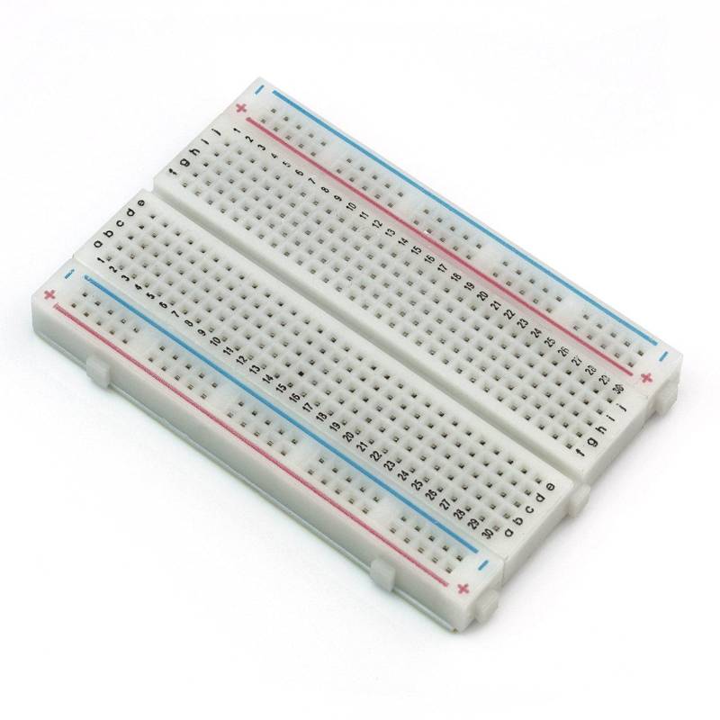 BerryBase Breadboard mit 400 Kontakten von BerryBase