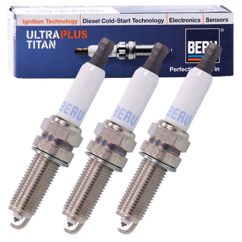 3x Original BERU Zündkerze ULTRA TITAN von Beru AG