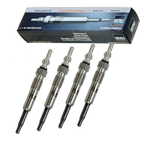 4x Original BERU Glühkerze Glühstift Glühkerzen Stabglühkerze GN018 von Beru AG