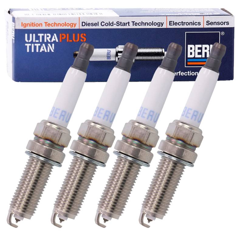 4x Original BERU Zündkerze ULTRA TITAN von Beru AG