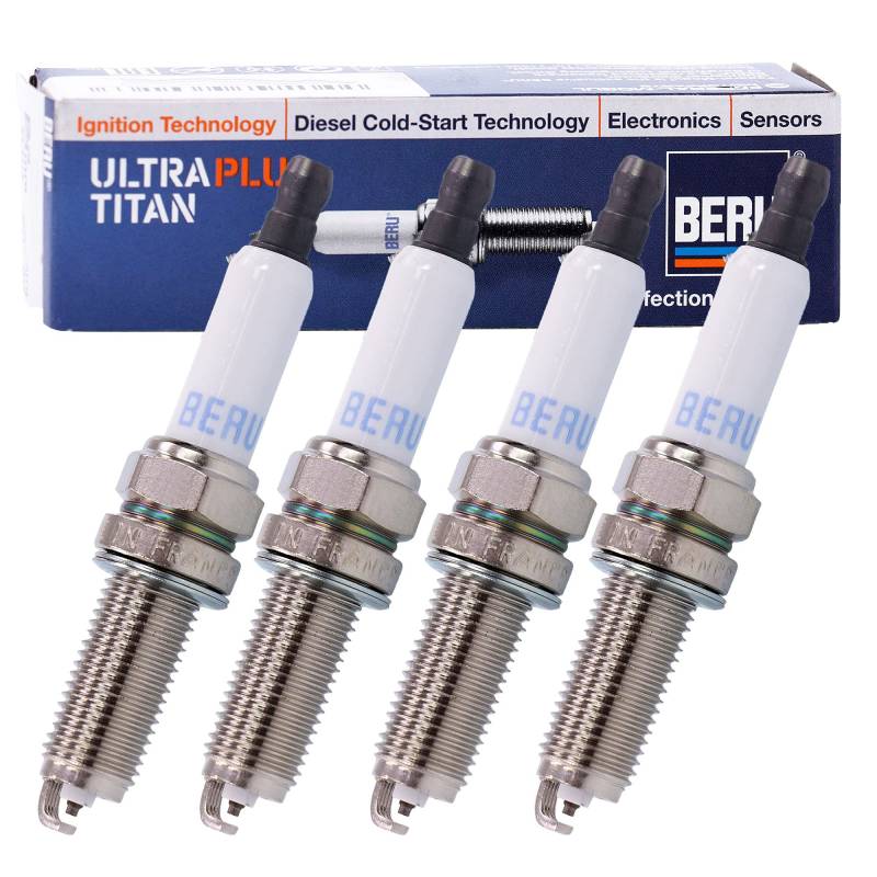 4x Original BERU Zündkerze ULTRA TITAN von Beru AG