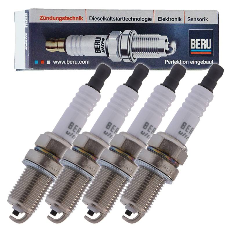 4x Original Beru Zündkerze ULTRA 14 FR-5 DU, Z 30 von Beru AG