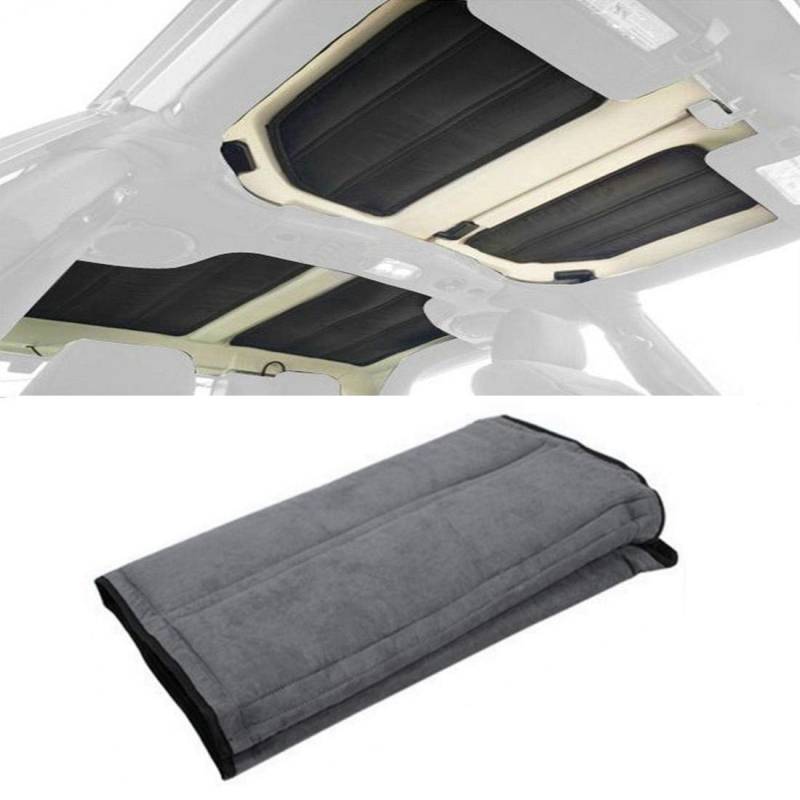 Beside_Auto Hardtop Schalldämpfer & Isolationsset für Jeep Wrangler JK 4-Türer 2012-2017 von Beside_Auto