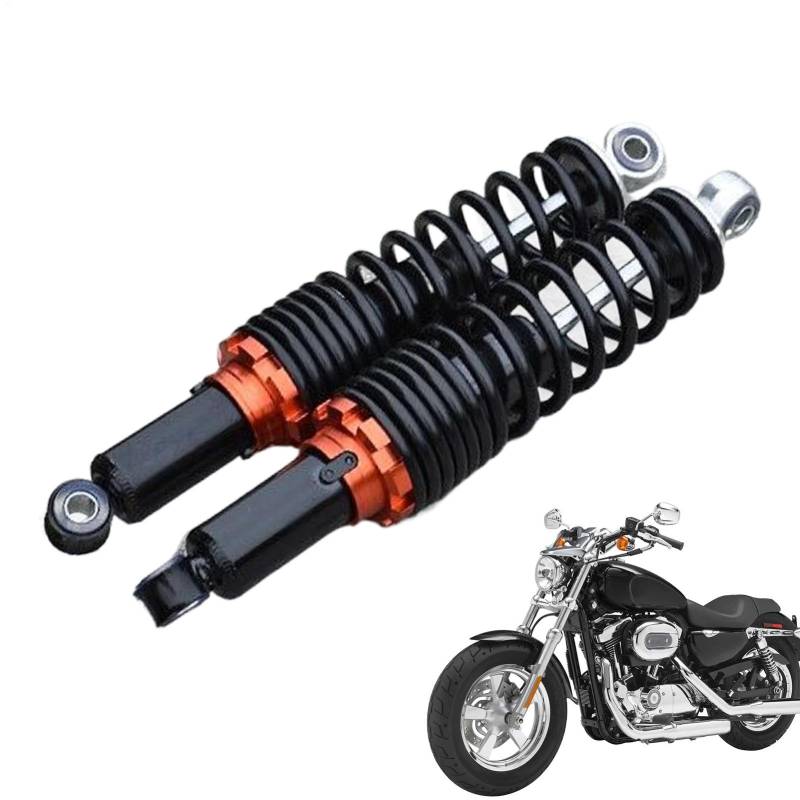 Besreey Heck -Stoßdämpfer für Roller, Federschockdämpfer - Verdickte Feder -Suspensionsdämpfer - 25 27 31 cm Federdämpfer Ersatzteile, einstellbare Dämpfung Motorradzubehör von Besreey