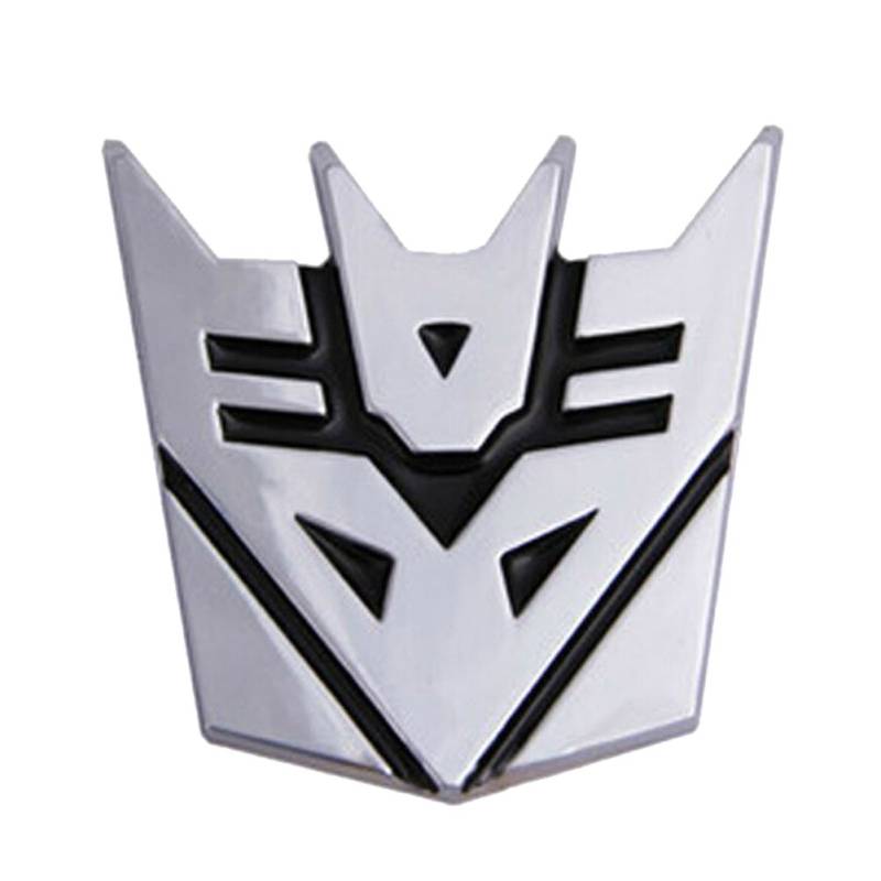 BestAuto reg; Auto Dekoration Transformers Aufkleber Logo Metall 3D Decepticon Emblem Badge Aufkleber Truck Auto Styling Car Styling Covers von BestAuto