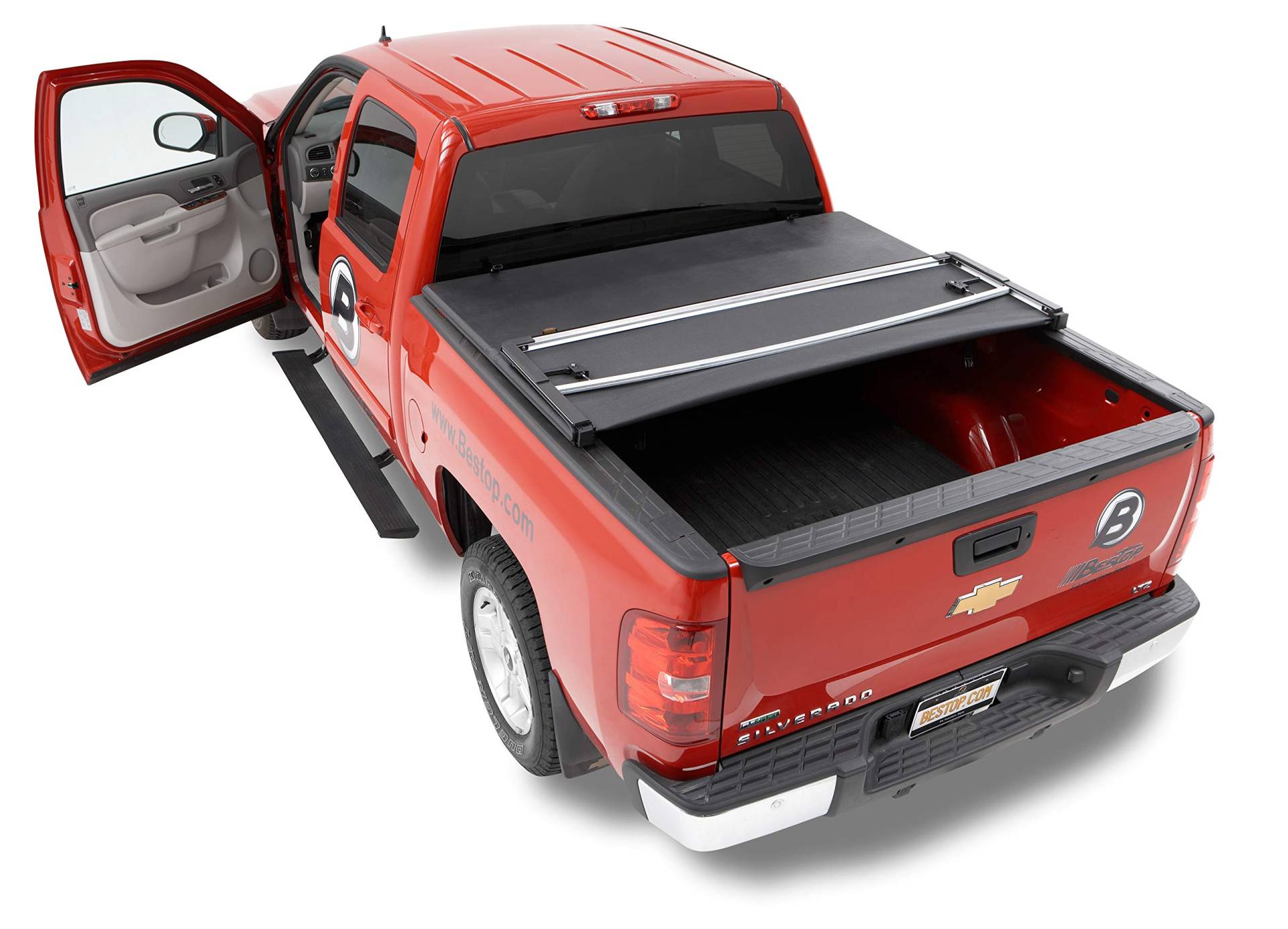 Bestop 16146–01 EZ-Fold Truck Tonneau Abdeckung für 2005–2018 Frontier Cab, 12,9 cm Bett von Bestop