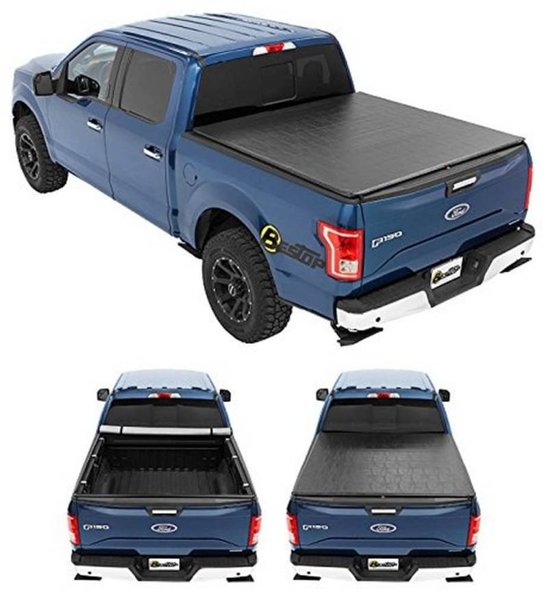 Bestop 18111-01 ZipRail Tonneau Bezug für 2004-2018 F-150 Styleside (außer Heritage-Modell), 182 cm Bett von Bestop