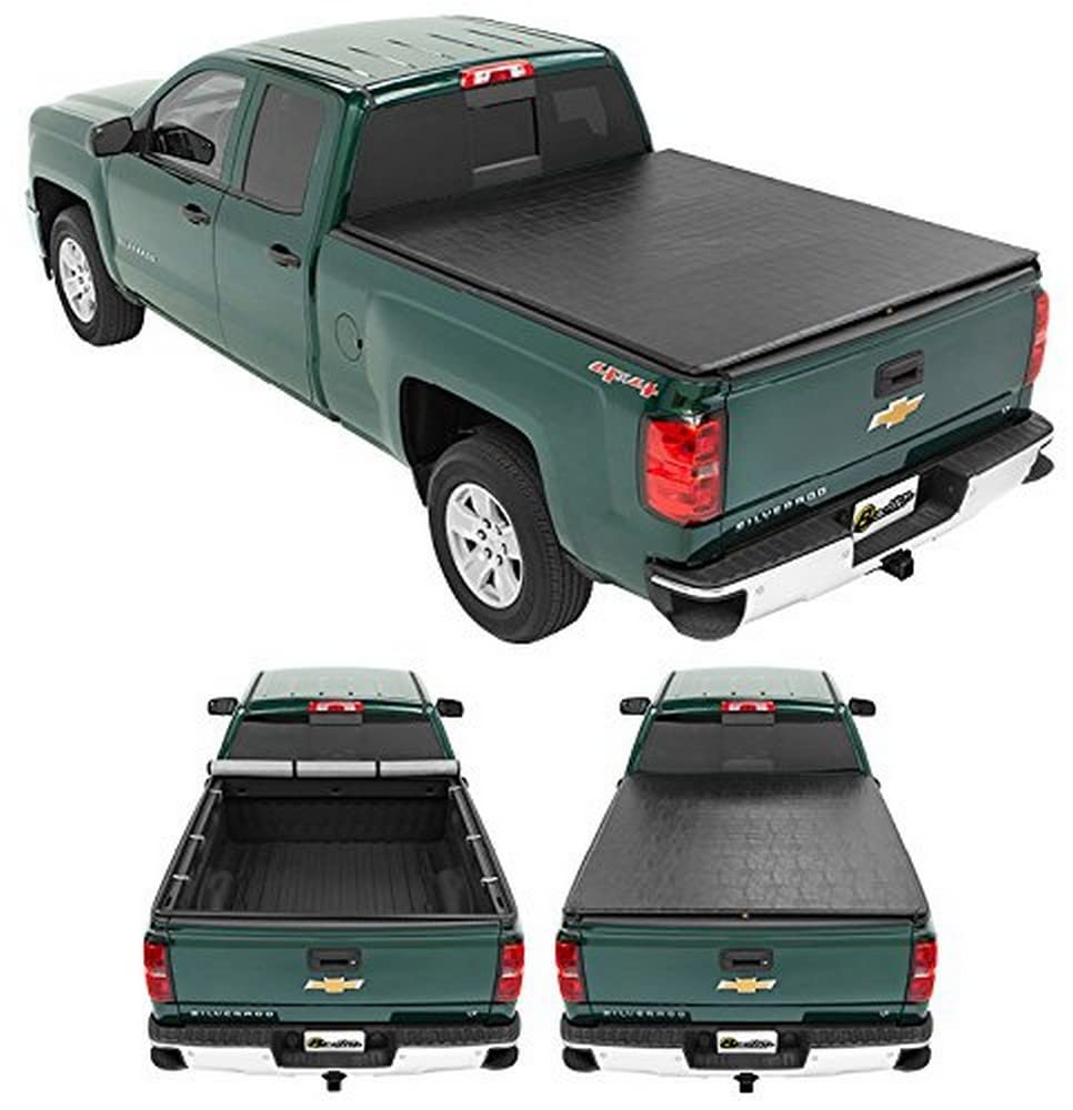 Bestop 1820501 Ziprail Soft Tonneau Abdeckung für Chevy/GMC 00–07 Silverado/Sierra, Fleetside Classic Modell, passt nicht für neue Karosserie-Stil, 16,5 cm Bett von Bestop