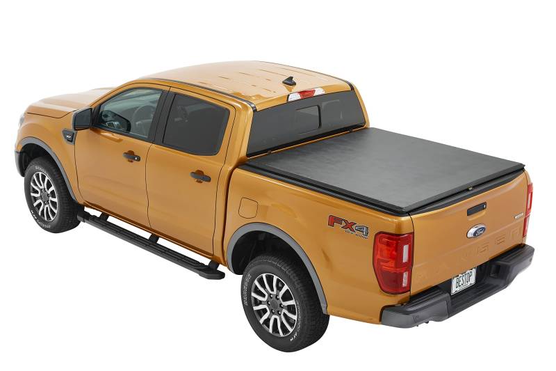 Bestop 1922601 EZ-Roll Soft Tonneau Bezug für Chevy Silverado oder GMC Sierra 1500, 2,4 m Bett von Bestop