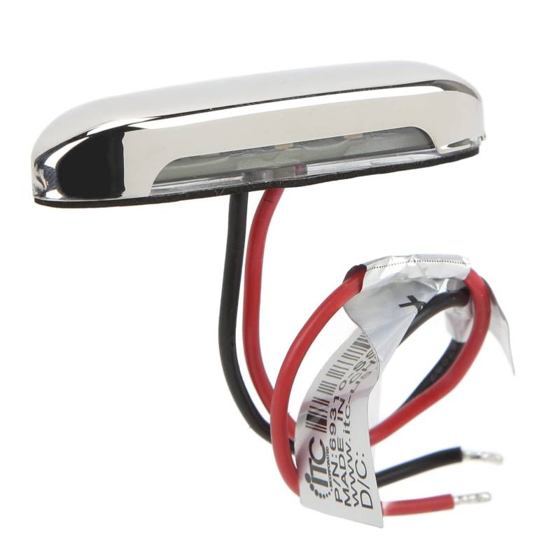 RV Courtesy Light, Boot Courtesy Light IP66 Wasserdichte Stangenform, LED-Stufen-/Treppenlicht für Yacht, Wohnmobil, Businnenraum und U-Bahn) (Warmweiß (69310-SS-30)) von Bewinner