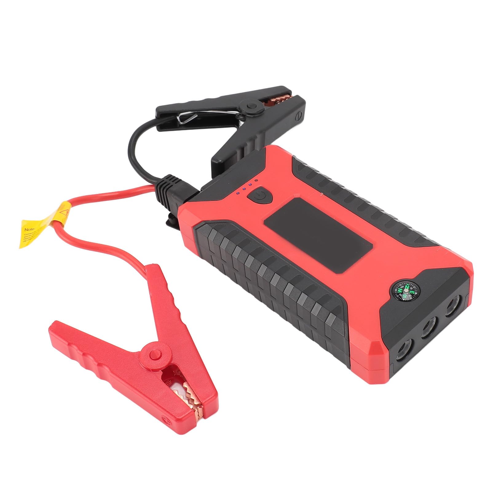 Tragbarer Starthilfe, 12 V Notstarter, 1000 A Spitzenstarter-Akku, 4 USB-Schnellladung, Eingebaute 20.000 MAh, Autobatterie-Booster für 7 L Benzin- und 5,5 L Derv-Motoren von Bewinner