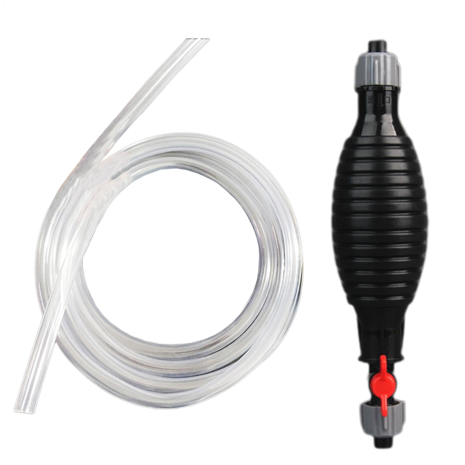 Bexdug Siphon Handpumpe | Öl Handpumpe Werkzeug Kit | Fluid Siphon Transfer Pumpe mit 3.28 Ft PVC Schlauch, Stabile Siphonpumpe für Öl, Wasser, Flüssigkeit, Flüssigkeitstransfer von Bexdug