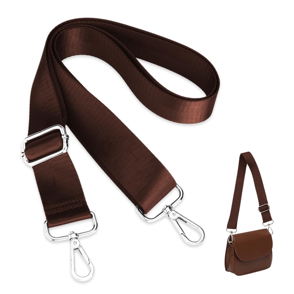 Bieiyhe Umhängegurt für Taschengurt 3.8cm Breit, Riemen für Umhängetasche Tragegurt, Schultergurt für Taschen, Trageriemen Curry, Bag Strap, Handtaschen Taschenband, Schulterriemen Taschenriemen von Bieiyhe