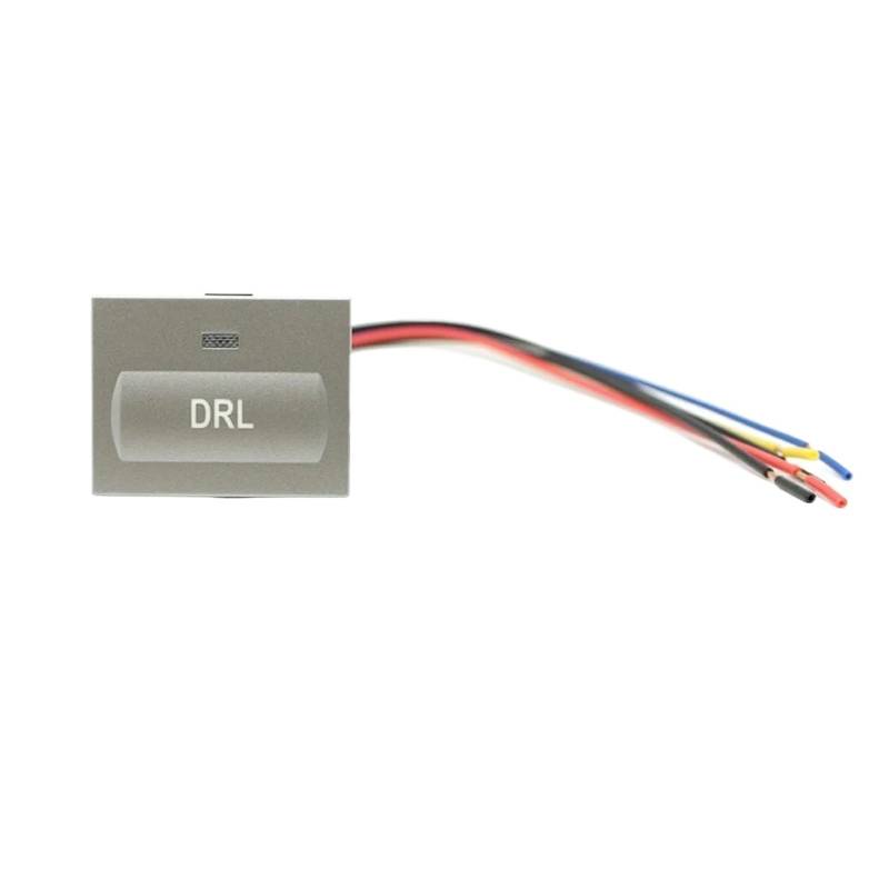 Silbriges Auto-LED-Radar-Nebelscheinwerfer, Wärme-Lenkrad, Elektrischer Spiegel, Heizungsschalter, Kompatibel Mit Fo Cus 2 2004–2010 Mk2 Transit(DRL) von Bieqiair