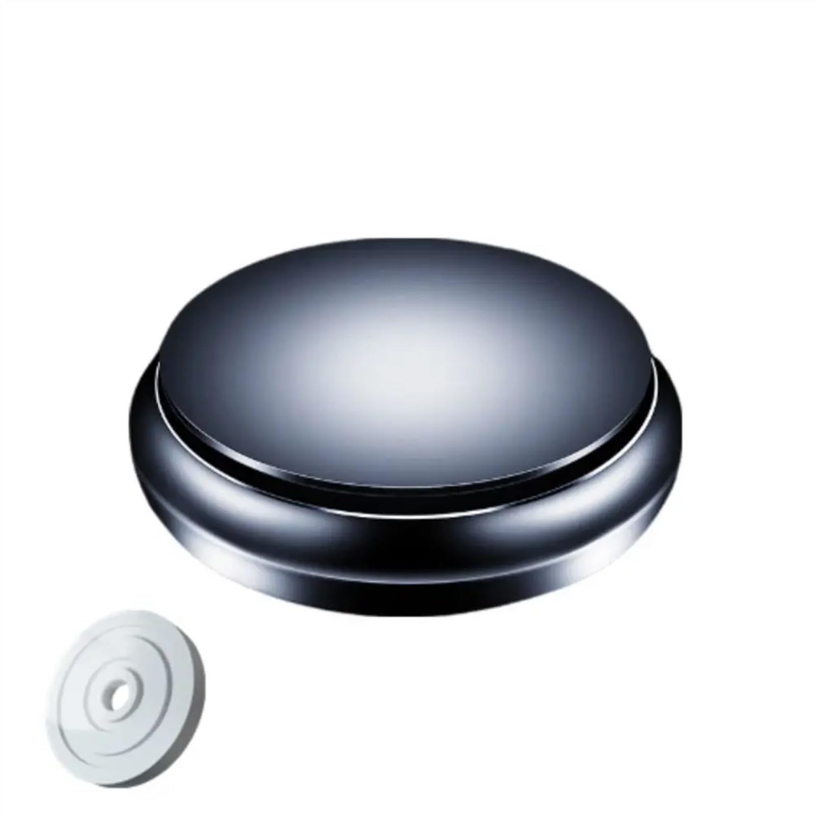 Tragbare Diffusoren for Ätherische Öle Beseitigen Gerüche, Auto-Aromatherapie, Metallbasis, Reinigen Luft, Geruchsbeseitiger, Ornamente(Black) von Bieqiair