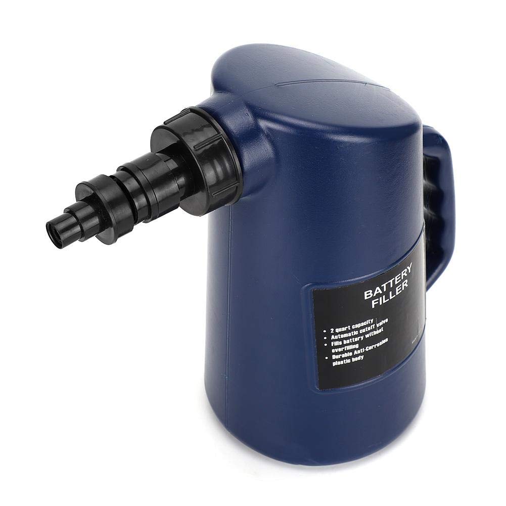 Batteriefüllflasche, 2 l Batteriefüllwerkzeug Blei-Säure-Flüssigkeitsfüllwerkzeug Auto Deep Cycle Jug von BigKing