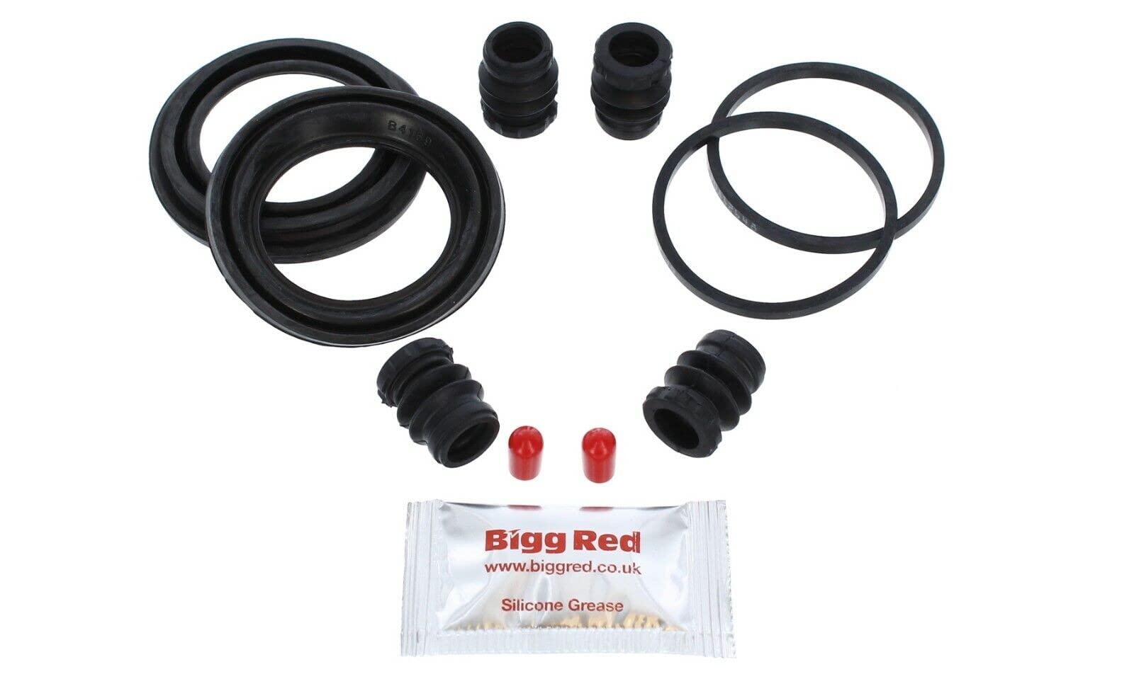 Bigg Red - Bremssattel Reperatursatz - Vorne - Achse Satz - Für Lucas/Girling Einzel 54mm D Kolben Bremssattel - Kompatibel Wählen Sie Modelle - 5455 von Bigg Red