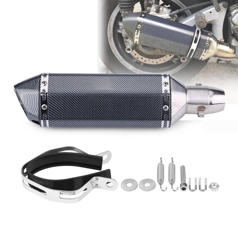 Auspuffrohr, Universal Motorcycle Dirt Bike Modifiziertes Auspuff-Auspuffrohr mit DB Killer(A) von BigKing