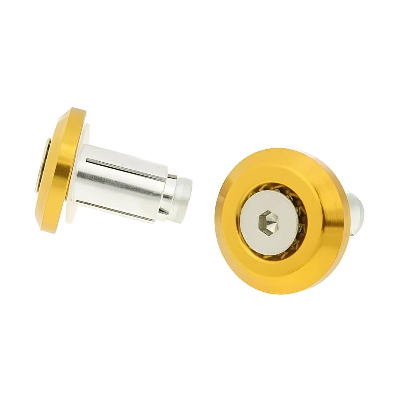 Lenkerende Vibrationsdämpfer Mini CNC - Gold-Look von Bike Equipment