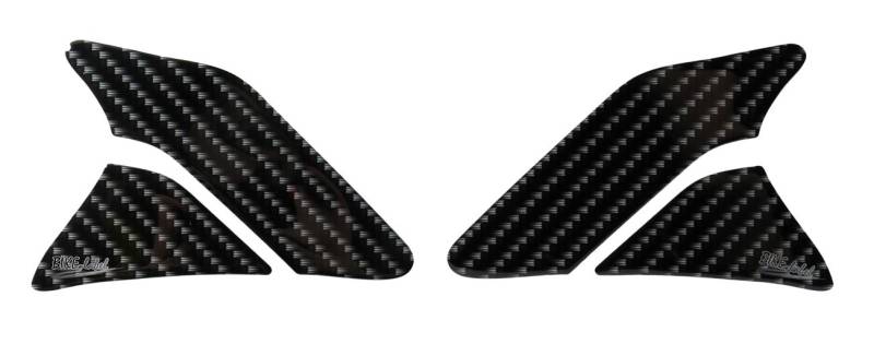 BIKE-label Tankpad seitlich Carbon Schwarz kompatibel für Honda 800702VA von BIKE-label