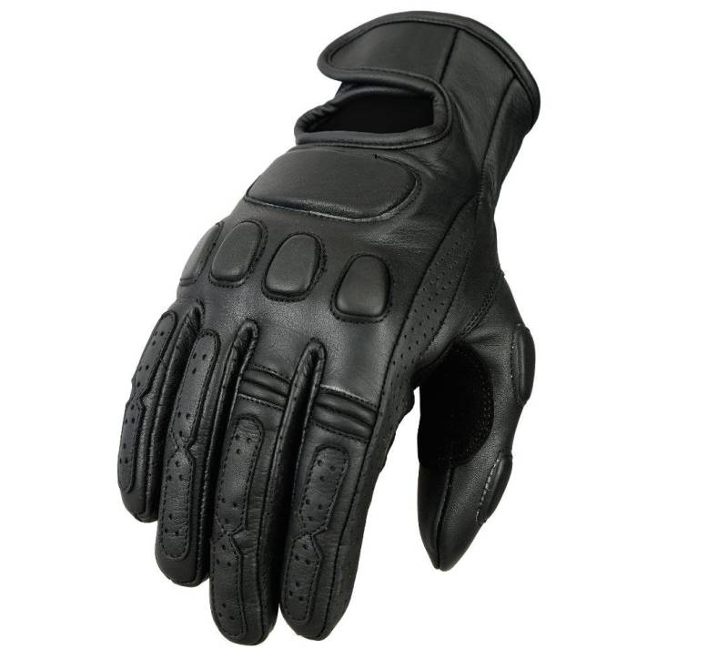 Bikers Gear Australia Limited Leder Roadster Classic Motorrad Handschuhe schwarz, Größe XL von Bikers Gear Australia