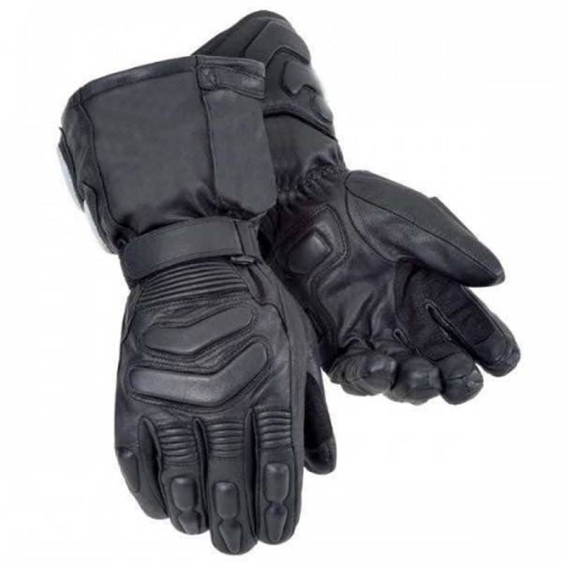 Bikers Gear Storm Winter Thinsulate Kevlar und Hipora wasserdichte Handschuhe, Schwarz, Größe:XL von Bikers Gear Australia