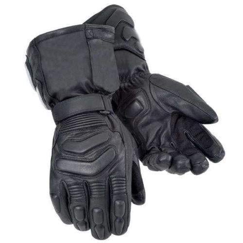 Bikers Gear Australian Storm Winter Thinsulate Kevlar und Hipora Wasserdichte Handschuhe, Schwarz, Größe: L von Bikers Gear Australia