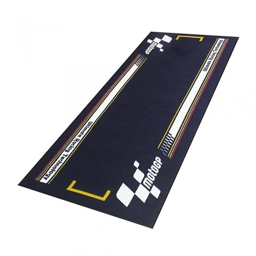 umweltmatte biketek garage mat für motogp marineblau für motorrad paddock neu von Biketek