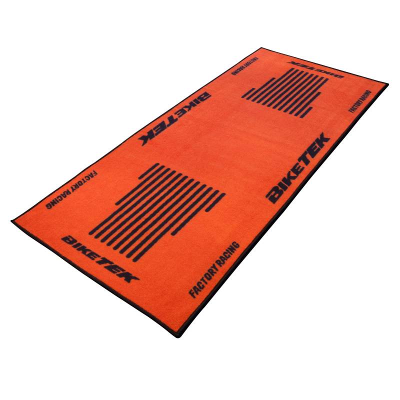 GRGMAT44 Teppich Nylon 190 x 80 Orange/Schwarz von Biketek