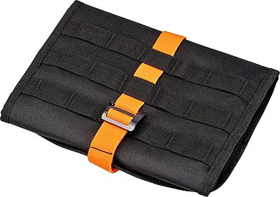 Biltwell EXFIL-0 2.0, Werkzeugtasche - Schwarz/Orange von Biltwell