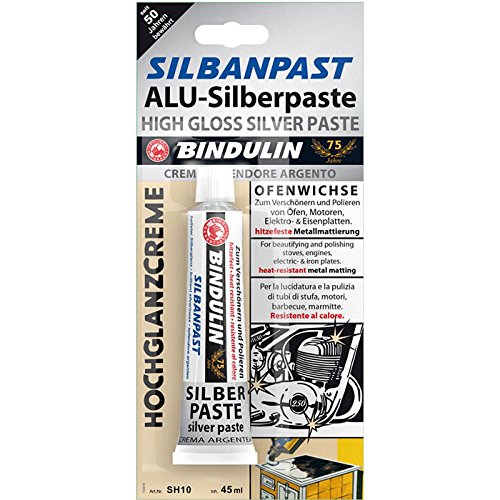 Silbanpast 45 ml Tube Faltschachtel Farbe: silber von Bindulin