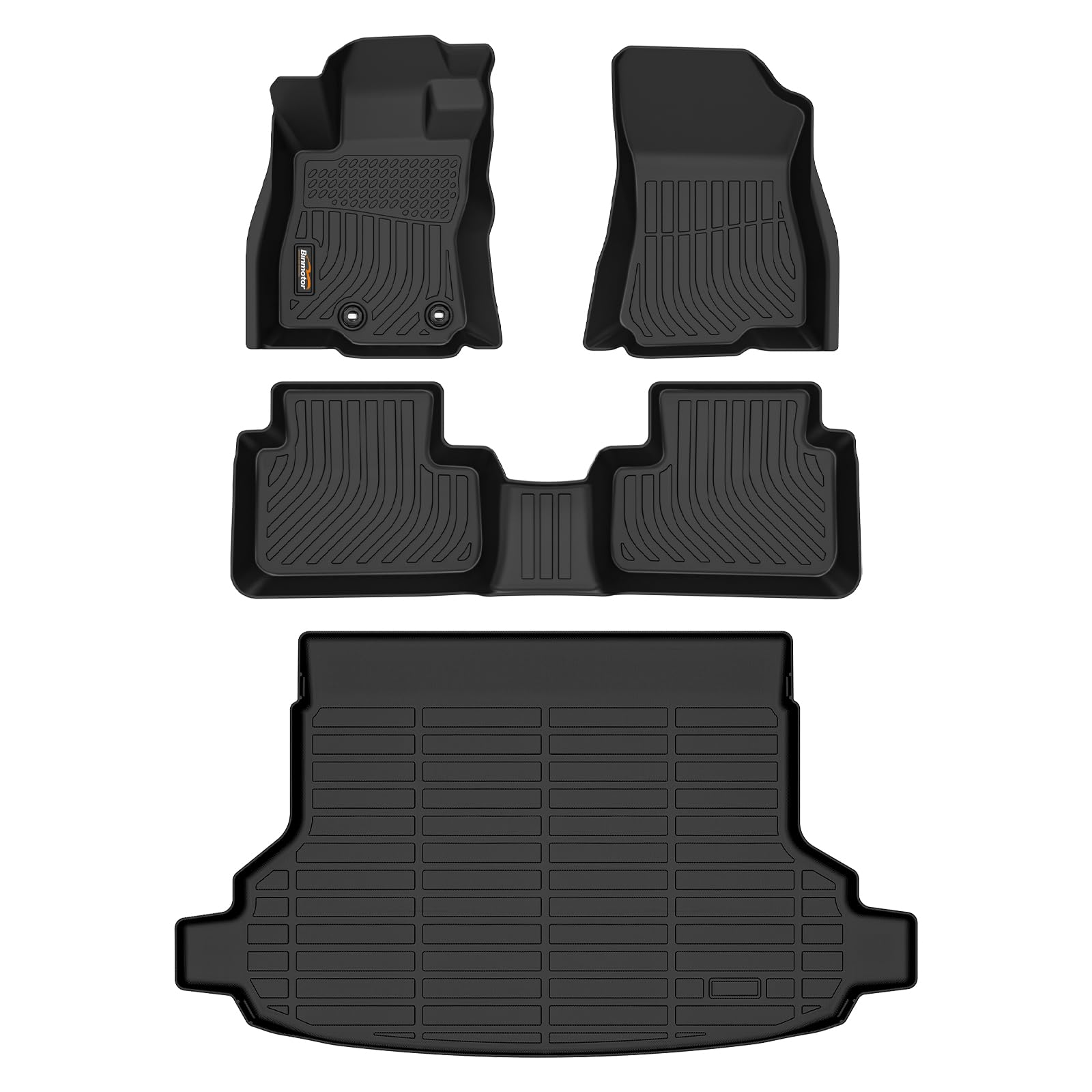 Binmotor -Floor Mats Cargo Liner für Subaru Forester 2025, Allwettermatten 2025 Forester Autozubehör, Forester 2025 Cargo Trunk Mat Trunk Liner von Binmotor