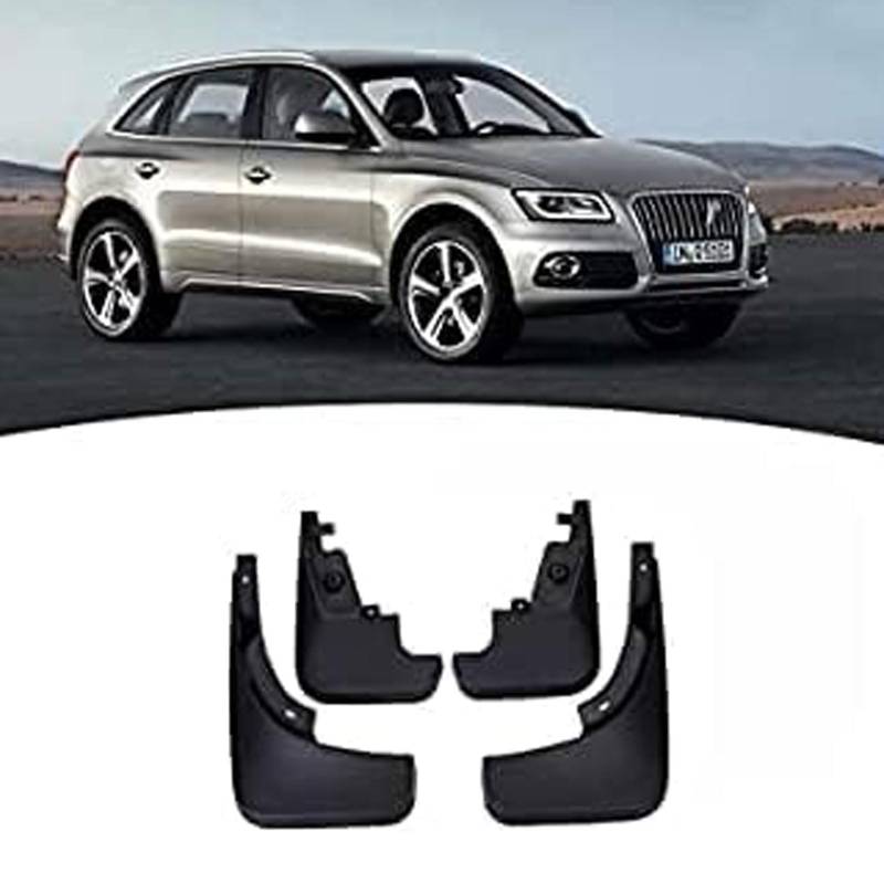 4 Stück Schmutzfänger Auto für Audi Q5 SQ5 2008-2018 2019 2020, Vorne und Hinten Spritzschutz Kotflügel Protection Styling ZubehöR,Sq5-sport/2008-2017 von BioNyt