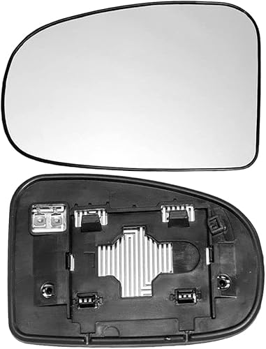 Spiegelglas Ersatz für Toyota Prius 2009-2012, Asphärisch Außenspiegel Rückspiegel Beheizte Spiegel mit Trägerplatte, Auto Zubehör,Left von BioNyt