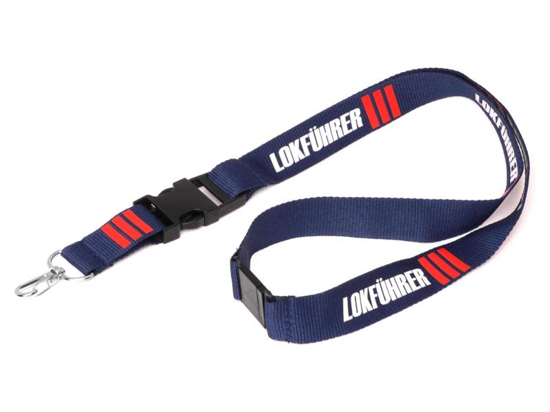 Birsppy Wingdesign LOKFÜHRER Lanyard Schlüsselband mitgedrucktem Motiv und Sicherheitsclip von Birsppy