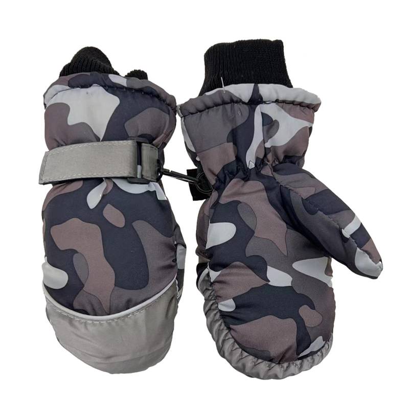 Bkazwe Skihandschuhe Kinder Wasserdicht Winddichte Warm Sporthandschuhe Handschuhe Kinder Snowboarding Radfahren Handschuhe Winter Ski Handschuhe für Jungen Mädchen von Bkazwe