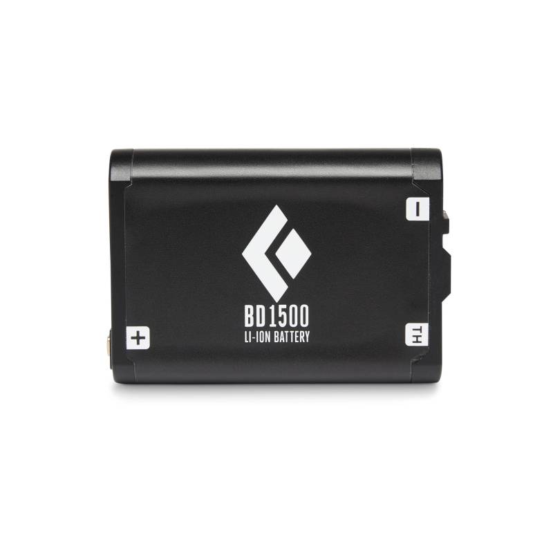 Black Diamond Bd 1500 Battery and Charger Schwarz - Leistungsstarker Akku und Ladegerät für Dual-Fuel Stirnlampen, Größe von Black Diamond