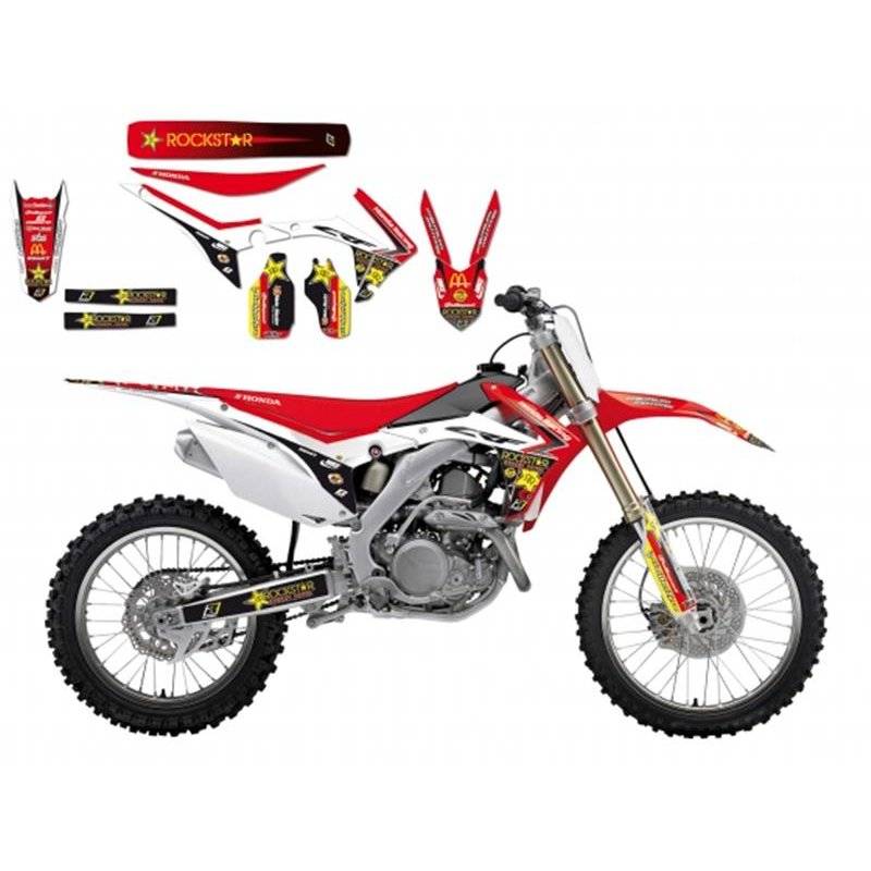 Blackbird Aufkleberset CP Rockstar Energy Honda TJ 2014 Honda CRF... von Blackbird Racing