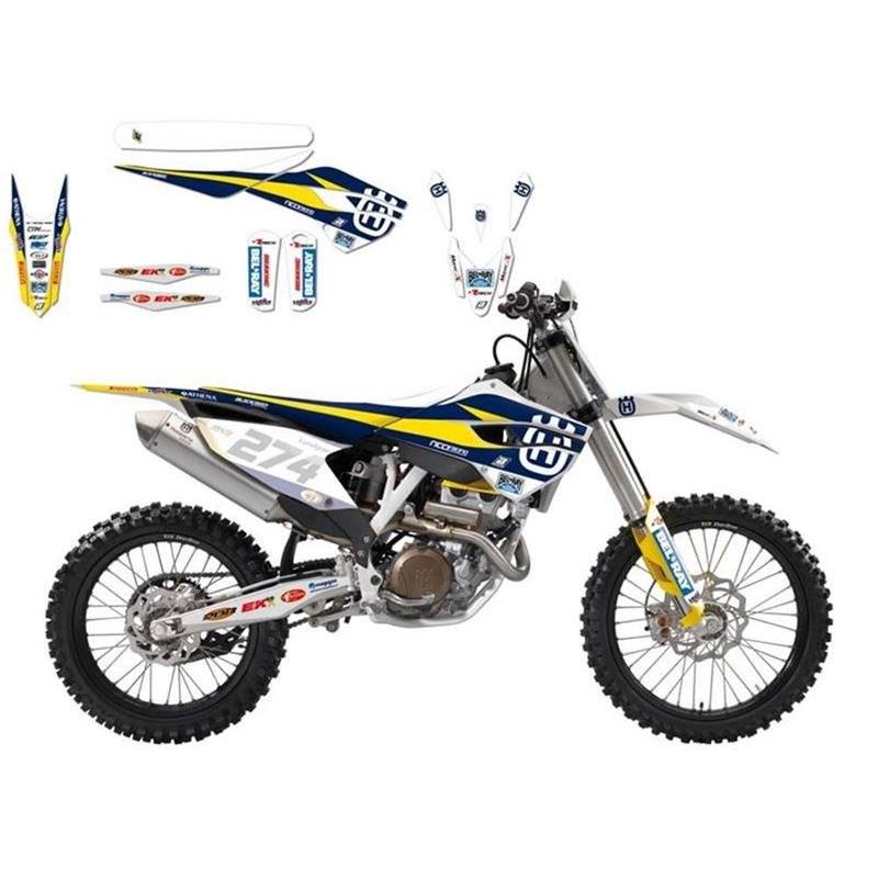 Blackbird Aufkleberset TEAM RICCI RACING 2015 Husqvarna TE-TC-FE-FC... von Blackbird Racing