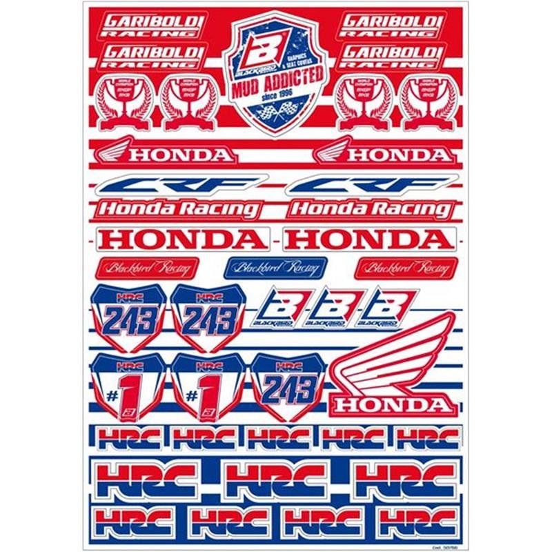 Decal Logo Kit Gar Pvc von Blackbird Racing