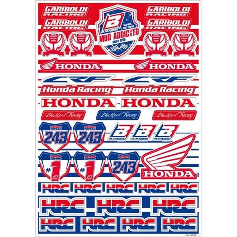 Decal Logo Kit Gar Pvc von Blackbird Racing