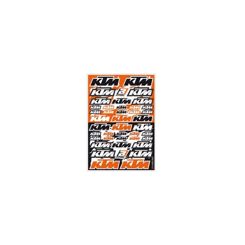 Decal Logo Kit Ktm Pvc von Blackbird Racing