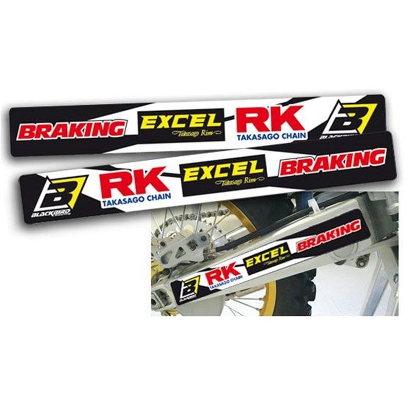 SWINGARM SPONSOR DECAL von Blackbird Racing