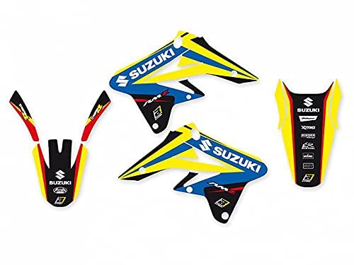 BLACKBIRD Grafiken Aufkleber Motorrad Cross Suzuki Rmz 250 2007 2008 2009 Grafiken Spoiler + Schutzbleche von Blackbird