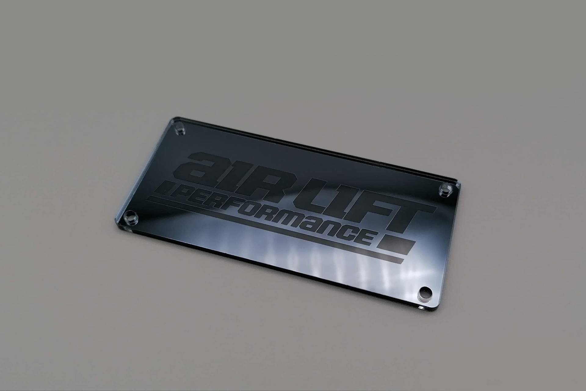 Airlift Performance 3P 3H 3S Ventilblock Cover (Anthrazit (Spiegel), NewStyle: 59x110 mm) von Blacked LaserTEC