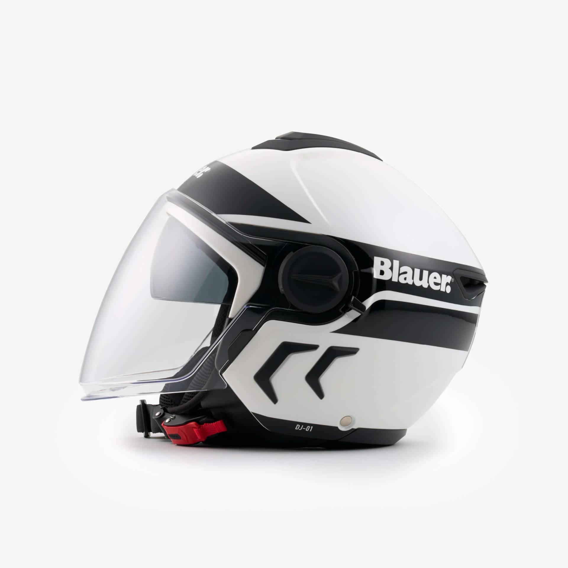 Blauer DEMI JET Helm - DJ01 Grafik B Weiß 2XL von Blauer HT