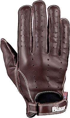 Blauer Caferace, Handschuhe - Braun - S von Blauer