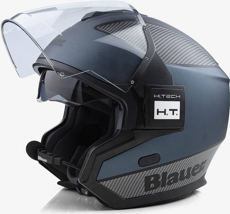 Blauer Solo BTR Jethelm, blau matt, M (57/58) von Blauer