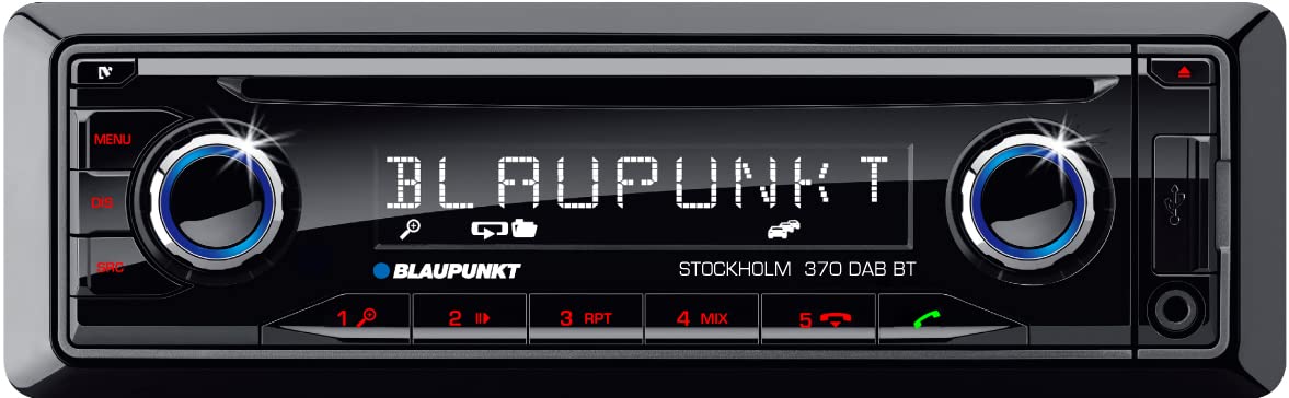 Blaupunkt 2001017123462 Stockholm 370 DAB BT, schwarz von Blaupunkt